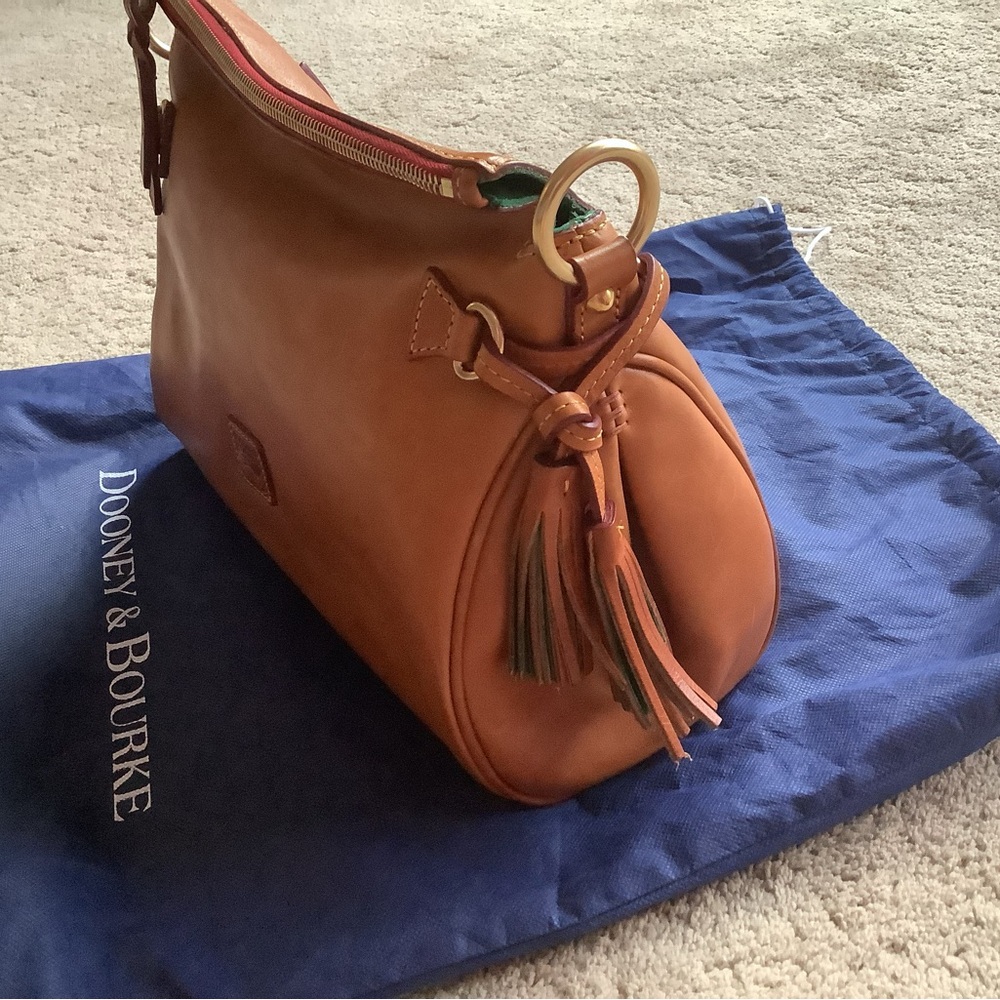 Dooney&Bourke Florentine Leather Medium Zip Crossbody - Picture 6 of 11